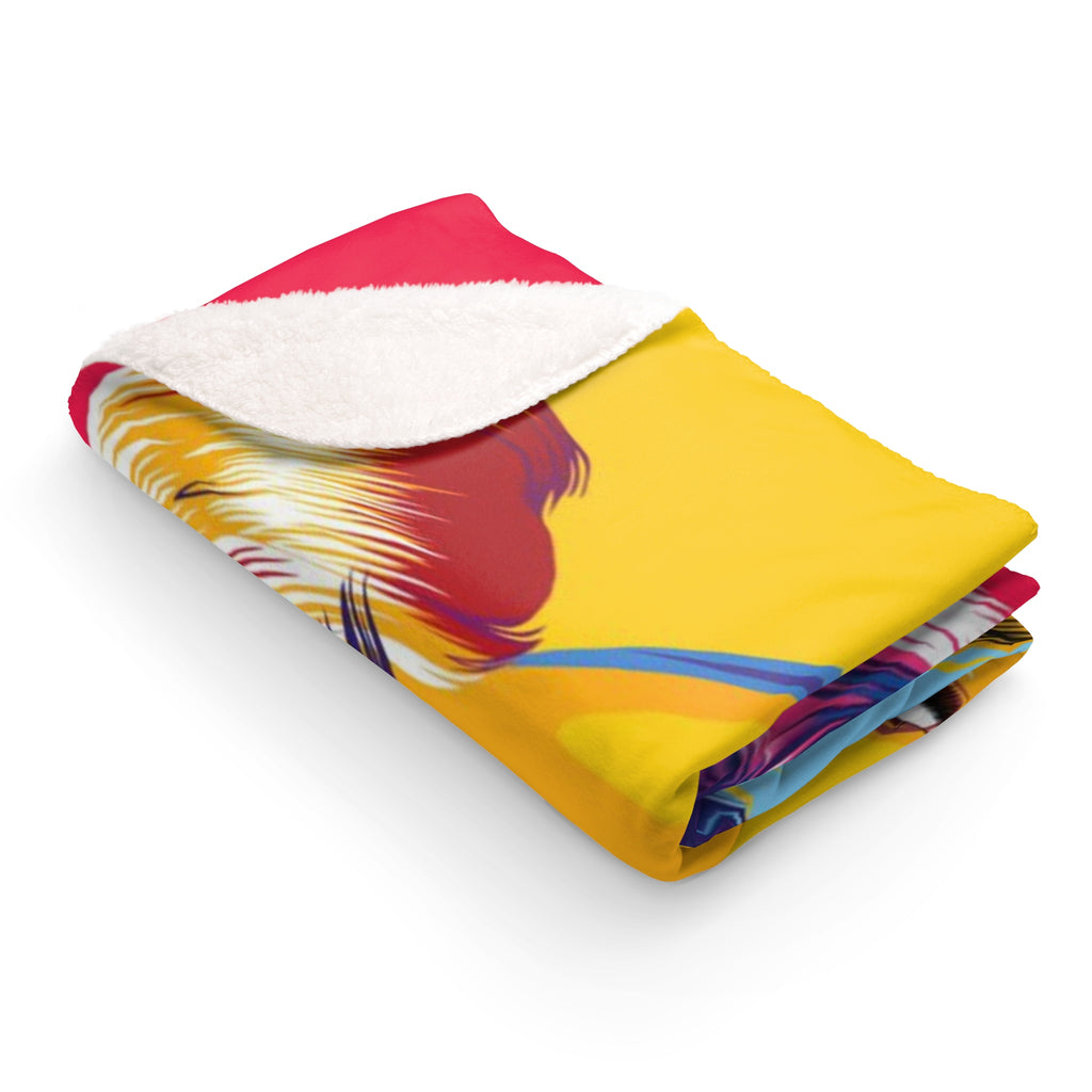 Marilyn Sherpa Fleece Blanket