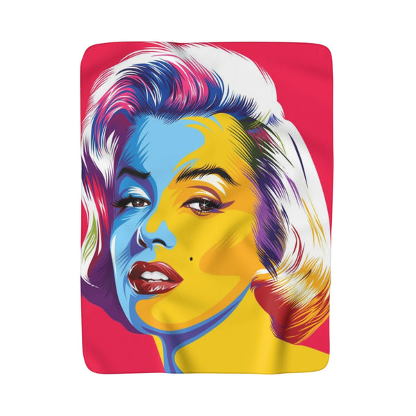 Marilyn Sherpa Fleece Blanket
