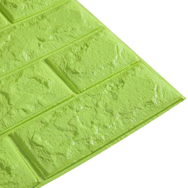 2017 60x60cm 3D Stone Brick PE Foam Wallpaper Posters Wall Stickers Wall Decor Living Room Kitchen Home Improvement