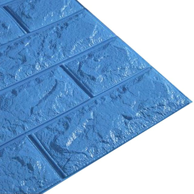 2017 60x60cm 3D Stone Brick PE Foam Wallpaper Posters Wall Stickers Wall Decor Living Room Kitchen Home Improvement