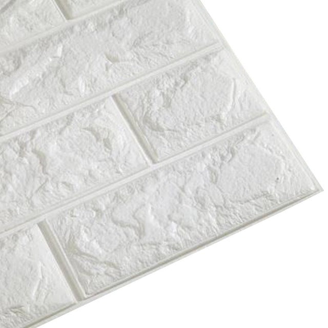 2017 60x60cm 3D Stone Brick PE Foam Wallpaper Posters Wall Stickers Wall Decor Living Room Kitchen Home Improvement