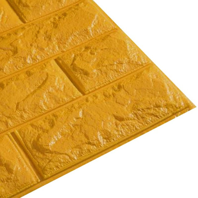 2017 60x60cm 3D Stone Brick PE Foam Wallpaper Posters Wall Stickers Wall Decor Living Room Kitchen Home Improvement