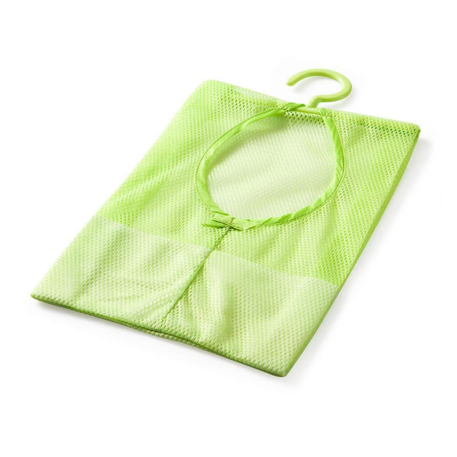 Clothes Storage Mesh Bag with Hook